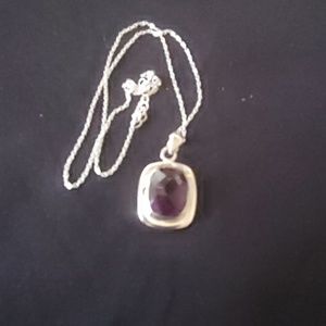 African Amethyst Pendant